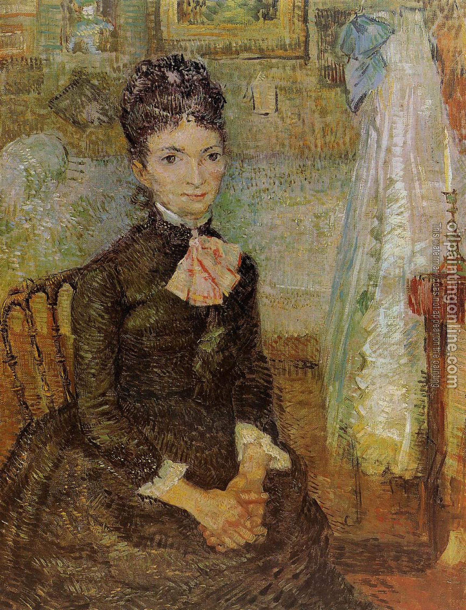 Gogh, Vincent van - Woman Sitting by a Cradle